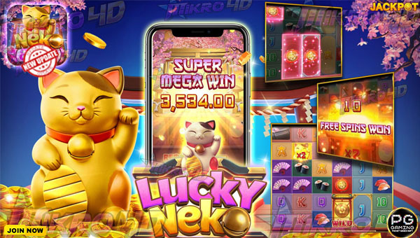 Slot Lucky Neko: Kucing Emas Pembawa Keberuntungan Auto JP Besar!